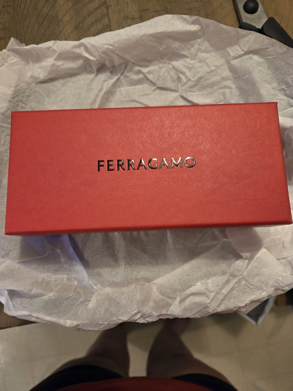 Authentic Ferragamo Men's Navy Blue Square Sunglasses SF1092SCP New In Box